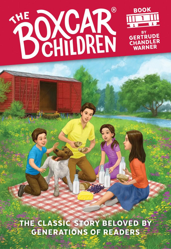 The Boxcar Children book cover